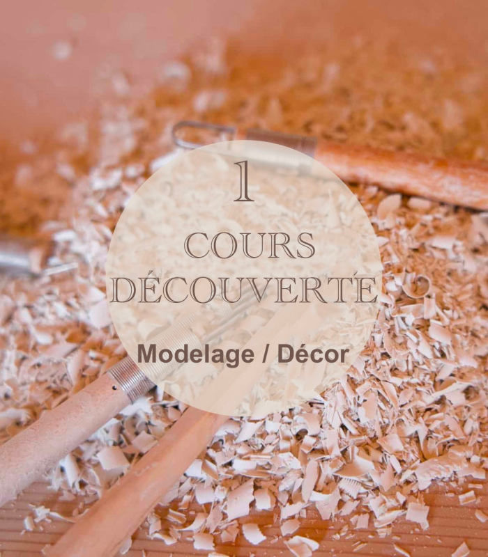 1 cours découverte de modelage en collectif (3h)