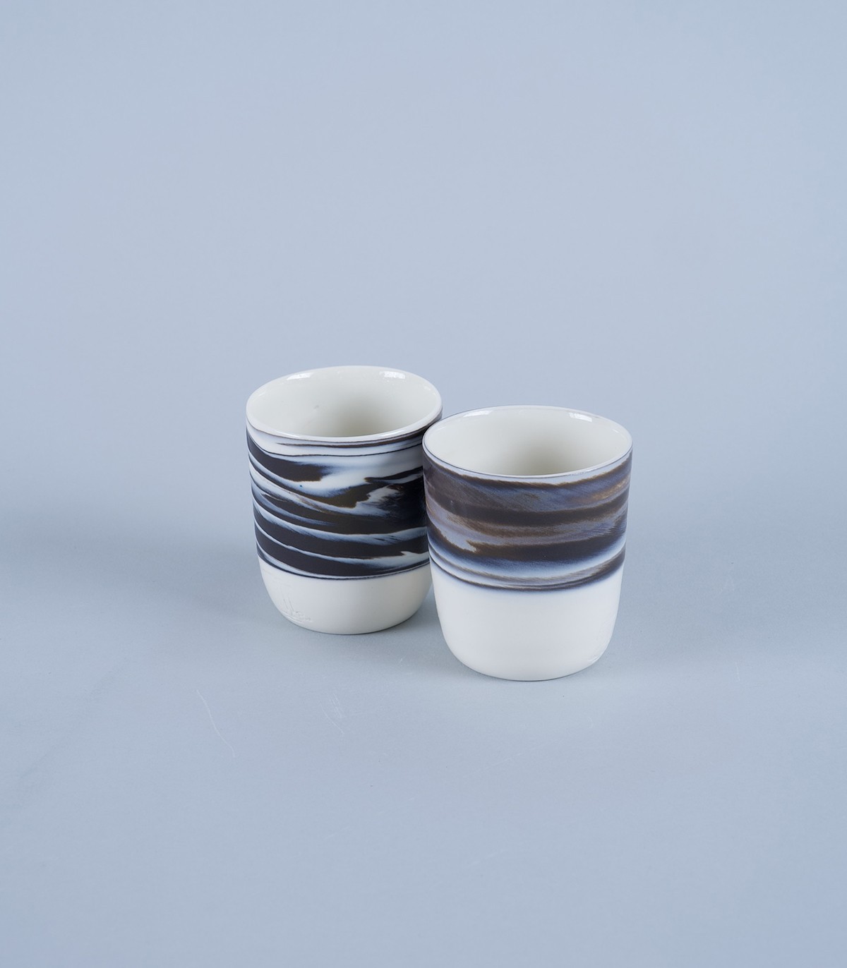 Duo de tasses à expresso en porcelaine