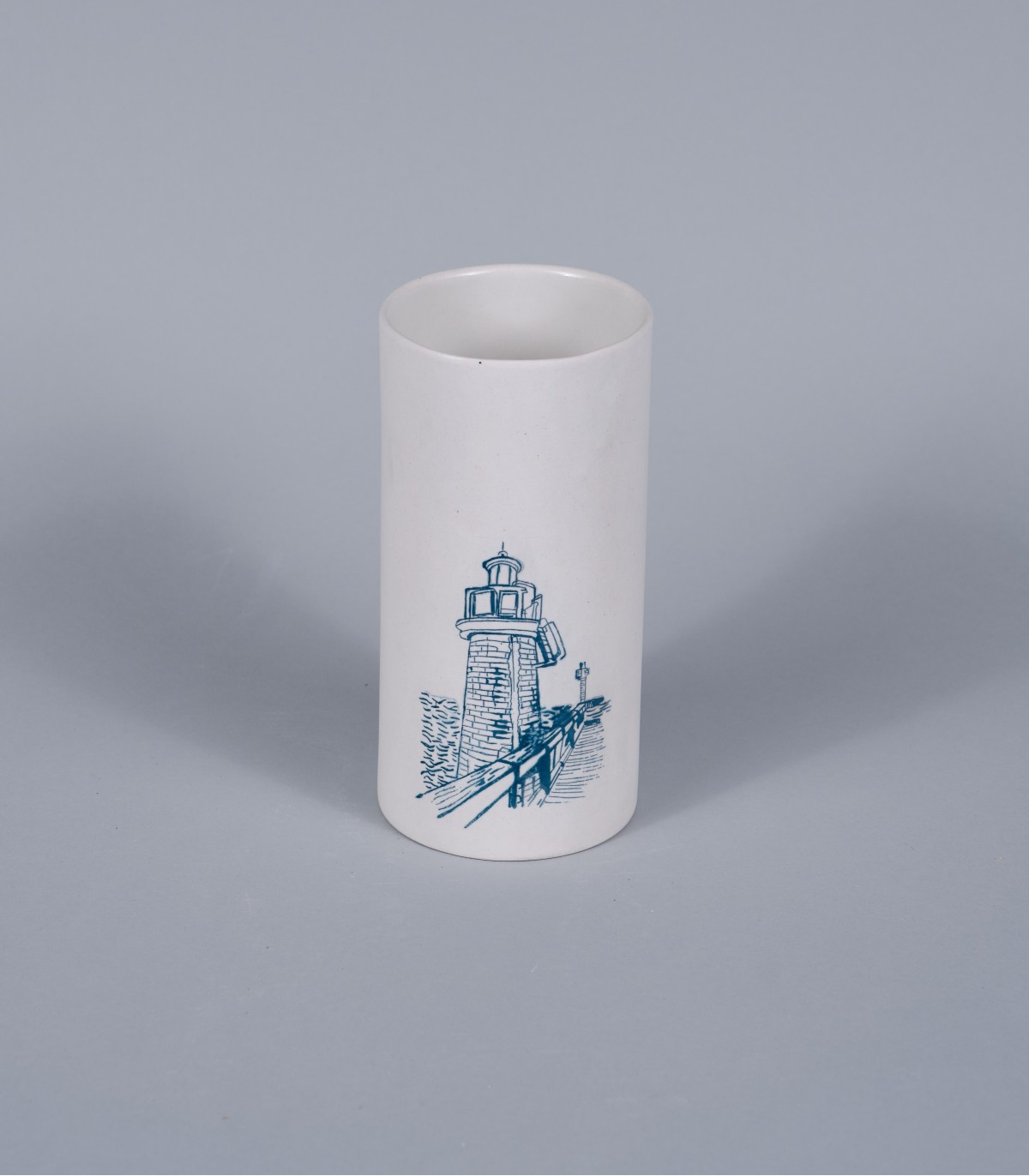 Vase "Estacade", porcelaine sérigraphie